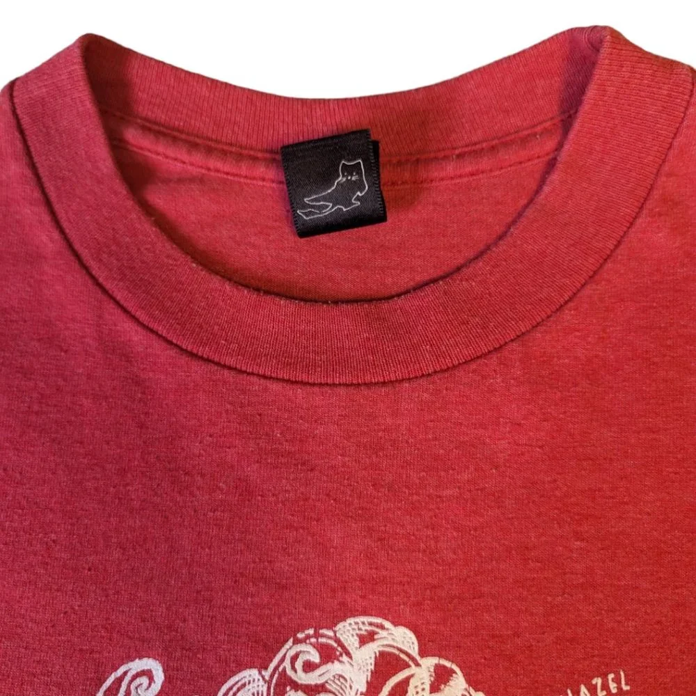 Hurley Short Sleeve Red & White   T-Shirt Size: M - Picture 7 of 9